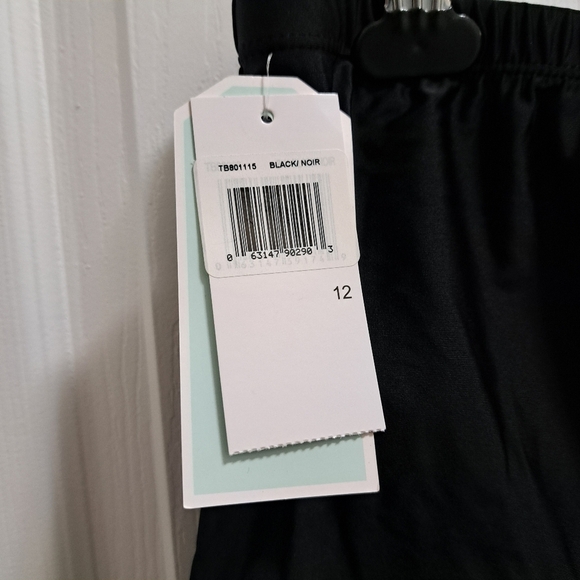 New! Christina Swim Skirt Women's 12 Black Bathing Suit Bottoms - Picture 7 of 11